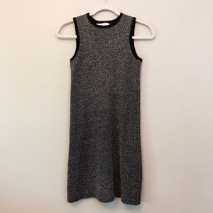 DKNY | Wool Blend Sleeveless Stretch Mini Dress